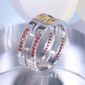 высокое качество простой стиль позолоченные ювелирные изделия мода ювелирные изделия кольцо